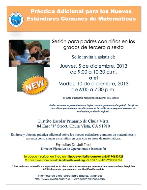 Addl Common Core Sept 2013 3-6th grade- Spanish Updated